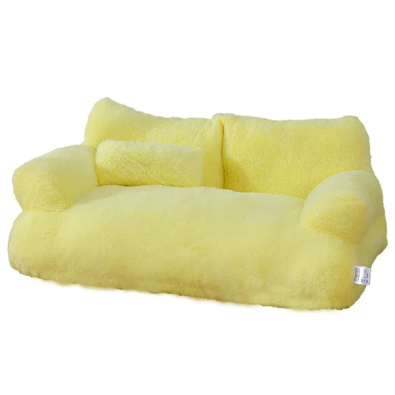 🛏️ Luxus Katzenbett & Hundesofa – Weiches & Warmes Kuschelnest für Haustiere