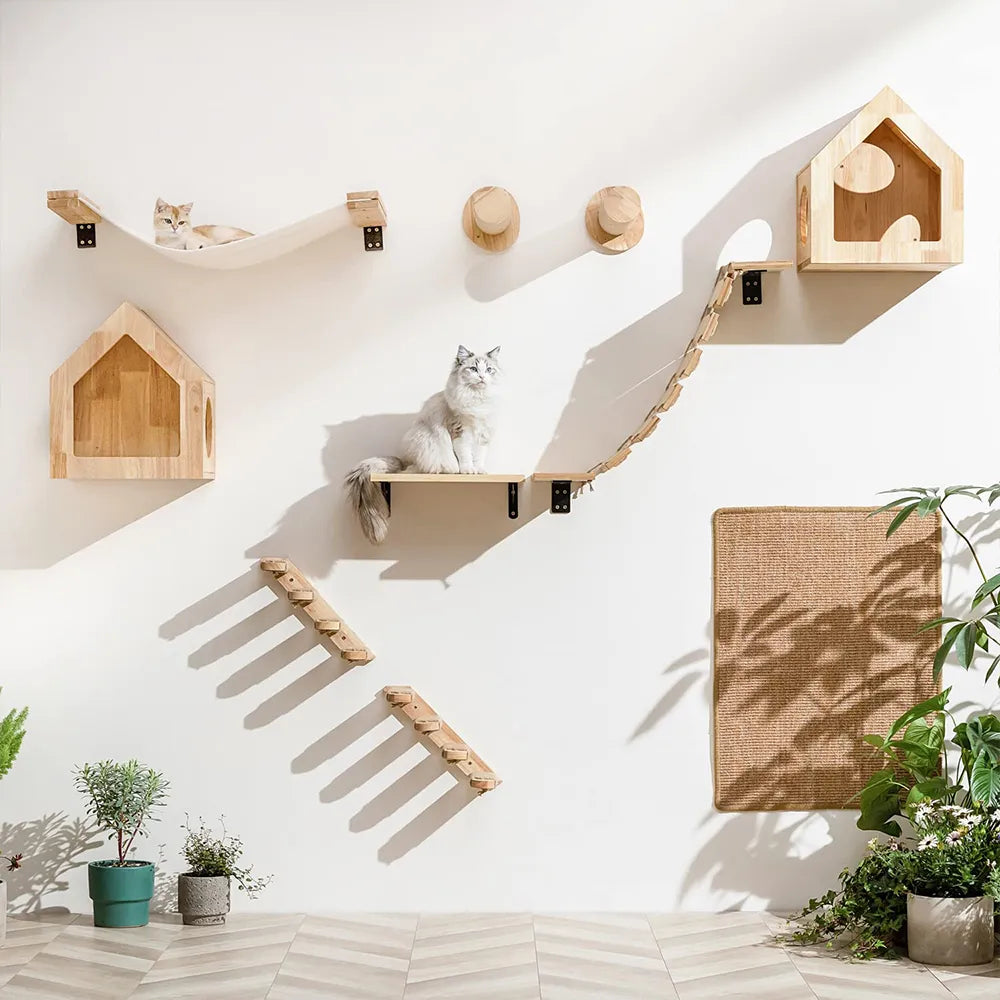 Kletterpark für Katzen verschiedene Module