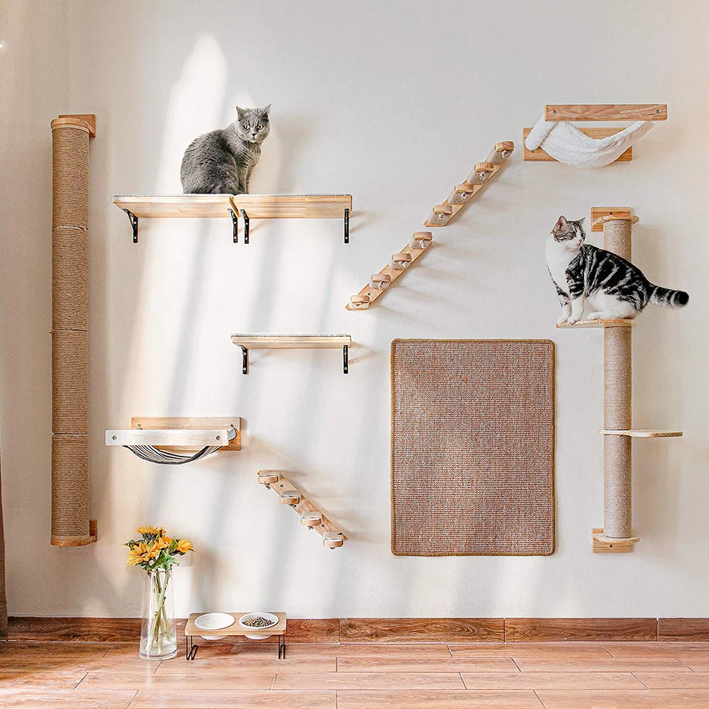 Kletterpark für Katzen verschiedene Module