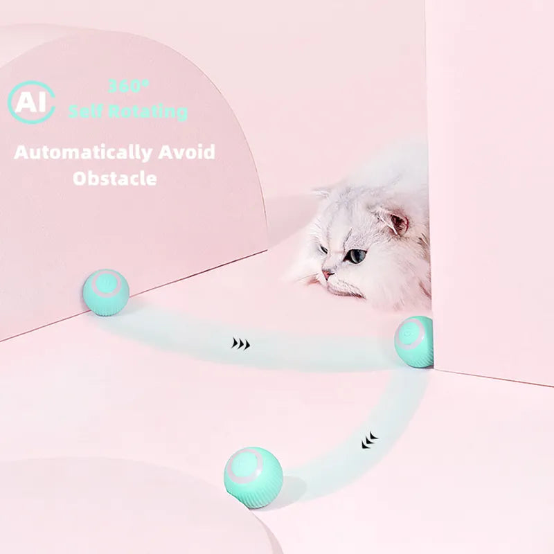 KittyChase: Katzenball mit LED-Licht